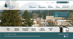 Desktop Screenshot of cottagegrove.org